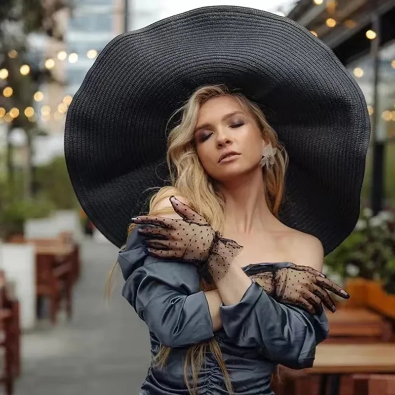 Oversized Straw Hat
