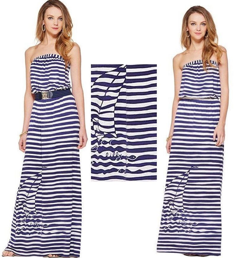 Chic Nautical Maxi