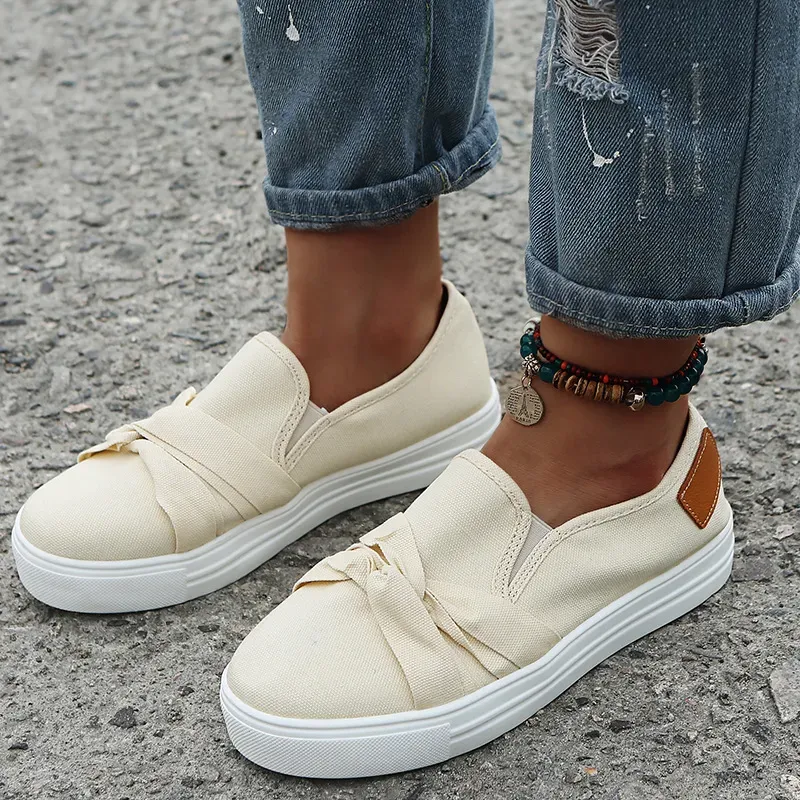 Canvas Slip-On Sneakers