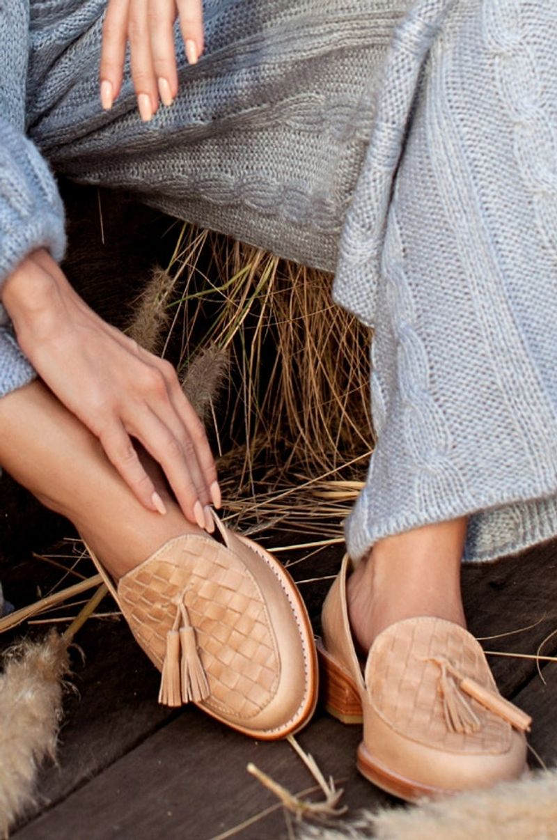 Rustic Suede Loafers