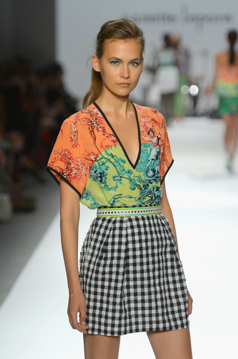 Embrace clashing prints