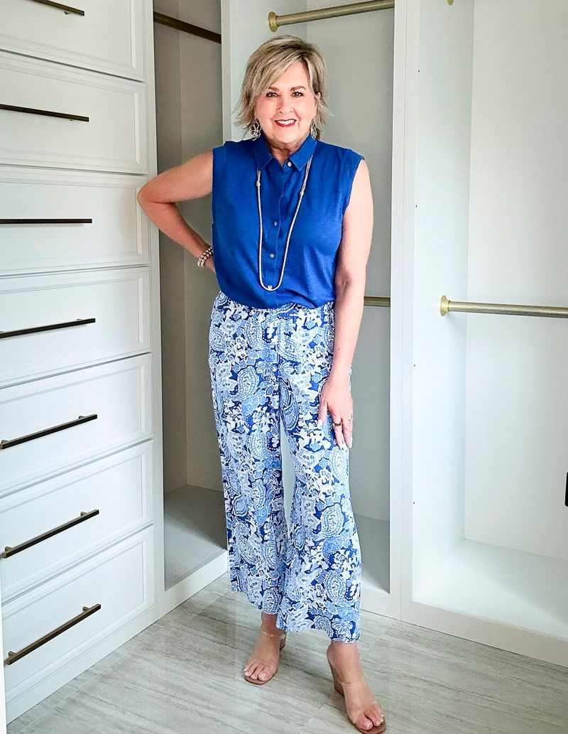 Tencel Drawstring Trousers