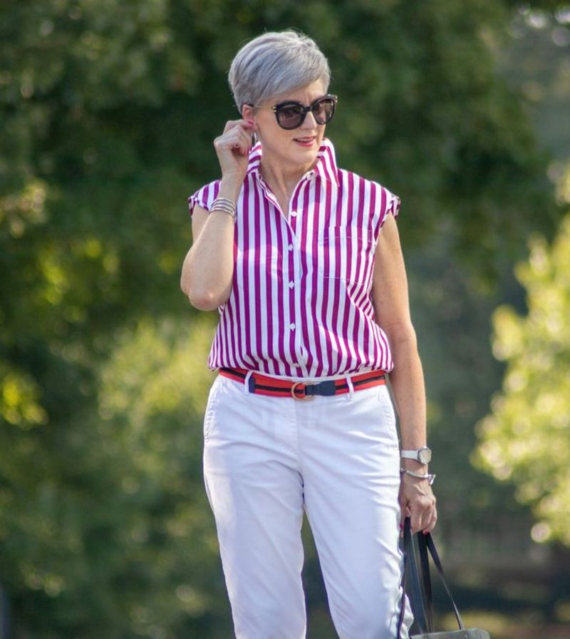 Striped Breton Top