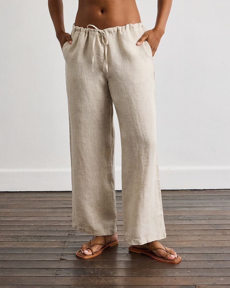 Slouchy Linen Pants