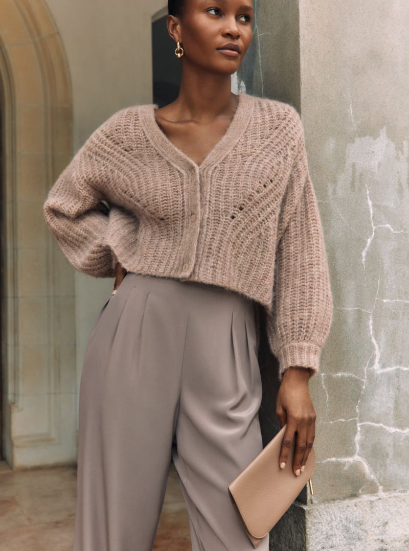 Cropped Cardigan