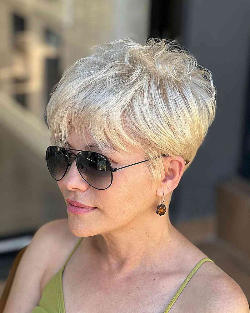 Tapered Nape With Longer Crown