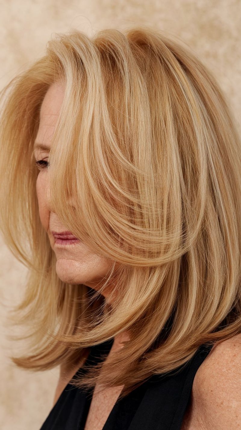 Feathered Mid-Length Cut with Layers