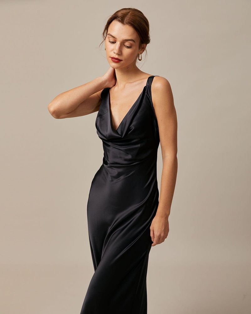Draped Neckline Delight