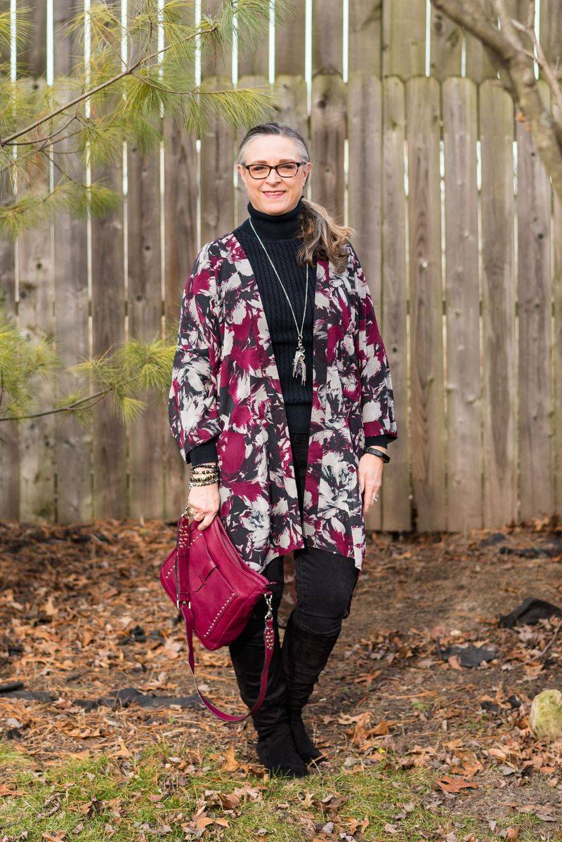 Flowing Kimono Layer