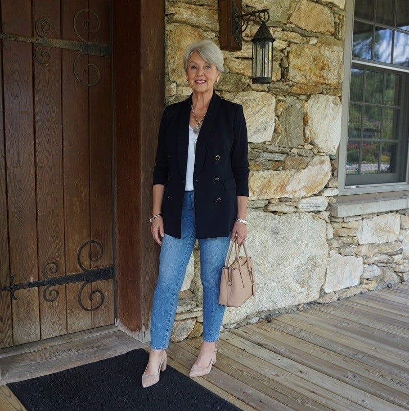 The Classic Blazer & Jeans Duo