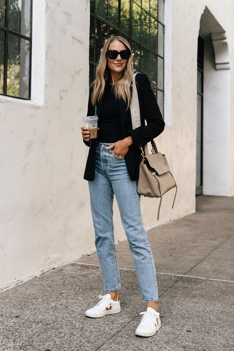 Dress It Down With Sneakers