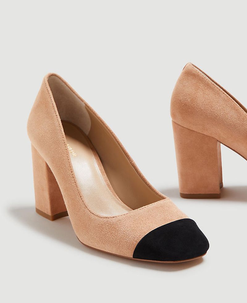 Two-Tone Cap-Toe Shoes: Leg-Lengthening Magic
