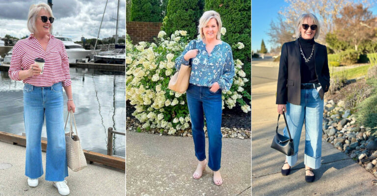 My 61-Year-Old Mom Bought These 19 Flattering Jeans The Second She Saw Them