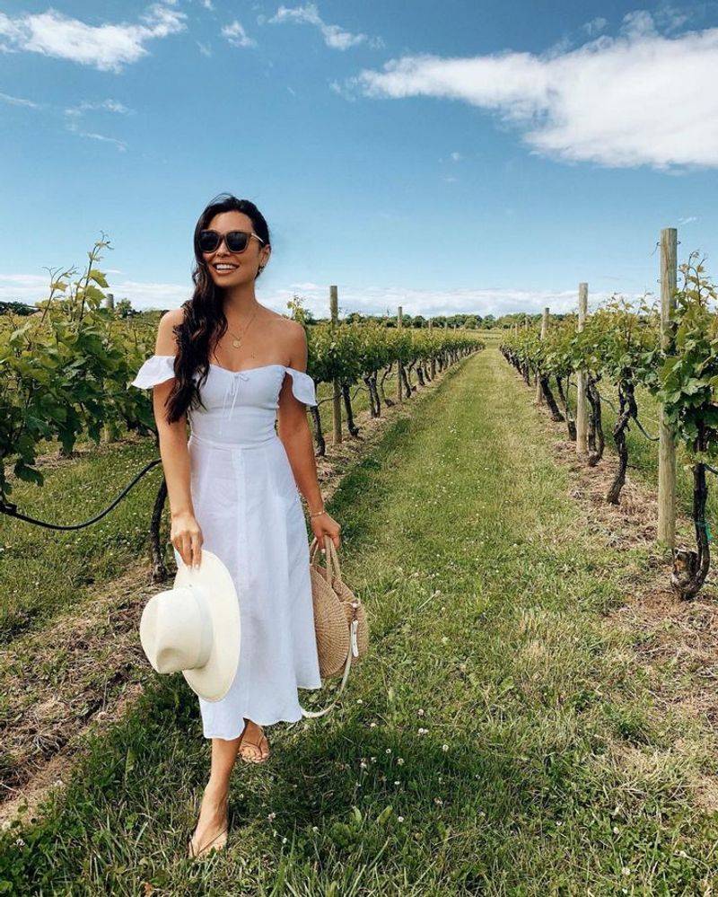Napa Valley Vines Dress