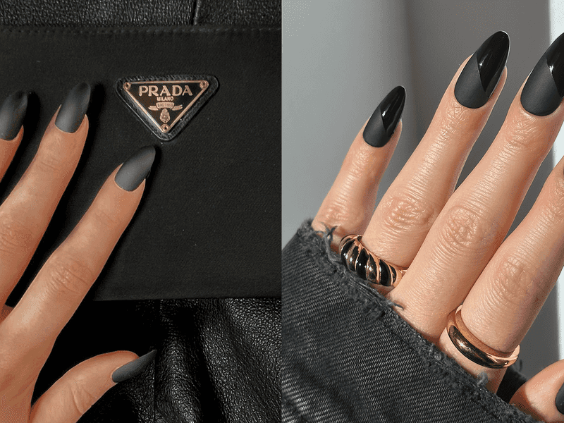 Edgy Matte Black