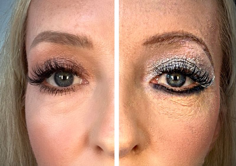 Glitter Eyeshadow Gaffe