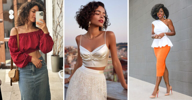 Neither Blouse Nor T-Shirt: The 18 Tops You Need If You Have A Midi Skirt In Your Wardrobe