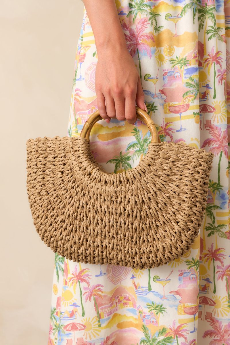 Bamboo Clutch Bag