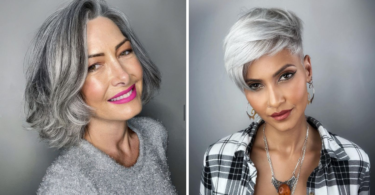 Not Your Grandma’s Gray—15 Modern Cuts That Keep Things Fun And Fearless
