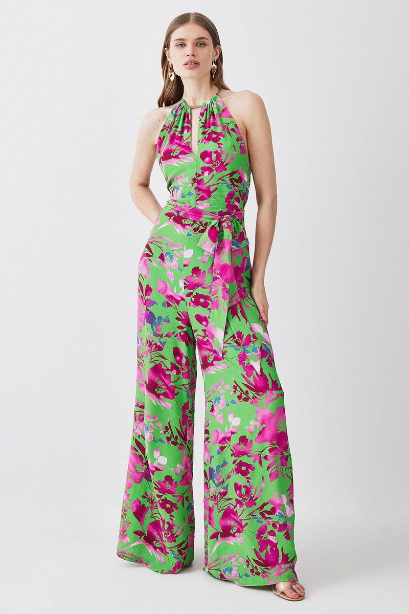 Halter Neck Jumpsuit Alternative