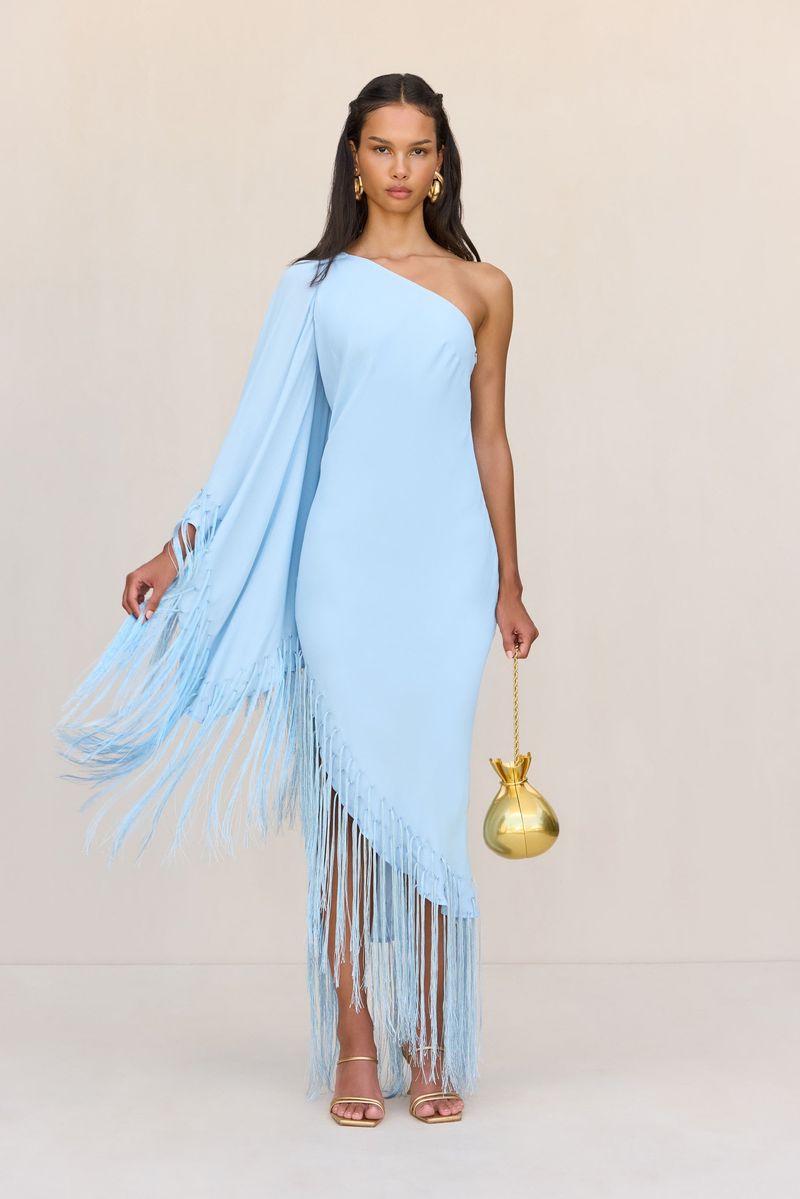 Asymmetrical Hem Resort Dress