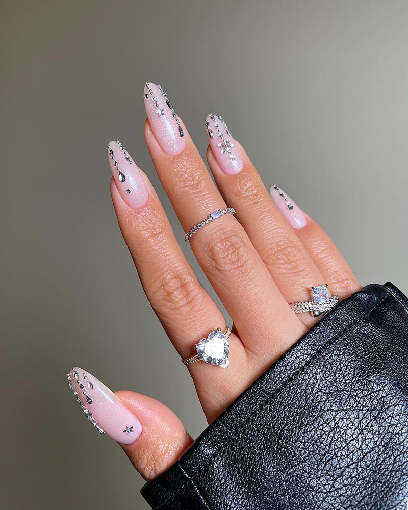 Crushed Crystal Look