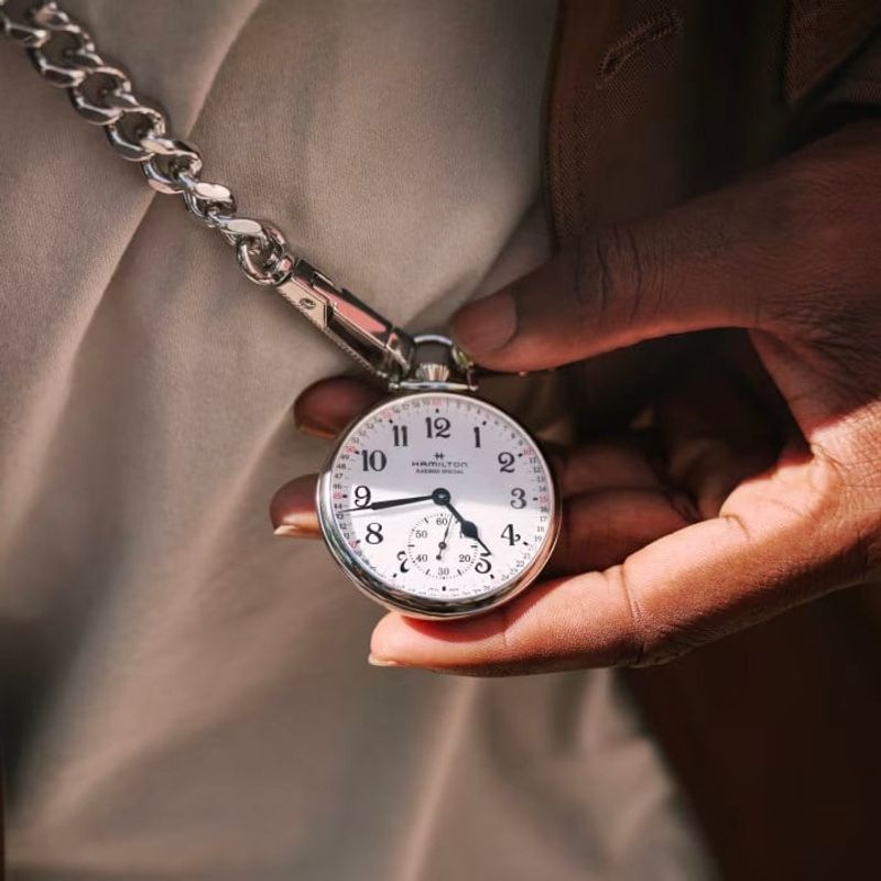 Pocket Watches Ticking Forward