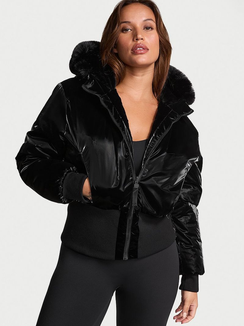 Reversible Faux Fur Parkas