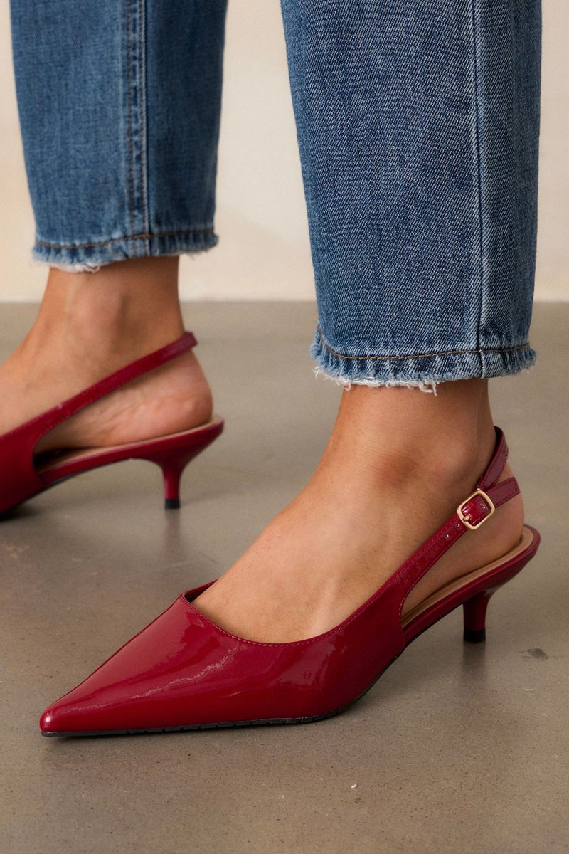 Sleek Kitten Heels