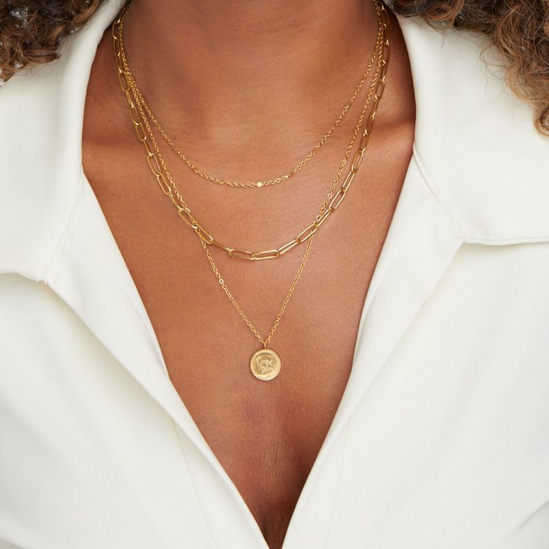 Gold Layering Necklaces