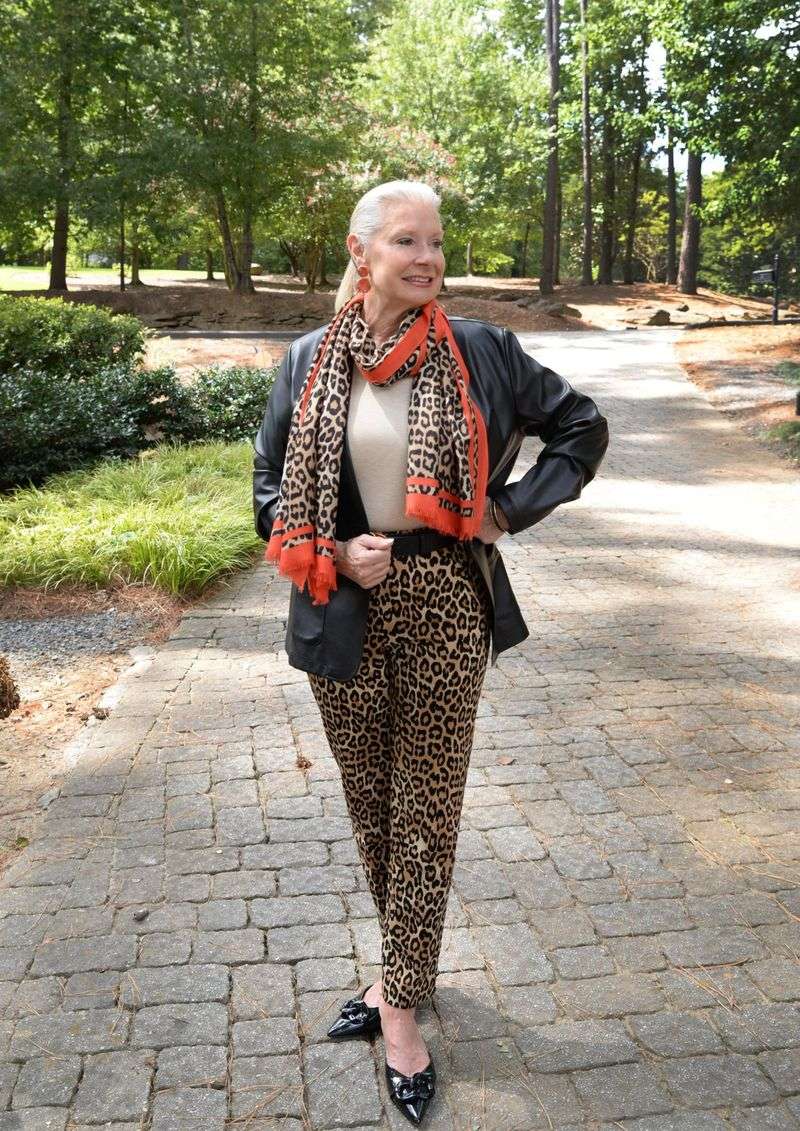 Jeans With Busy All-Over Prints