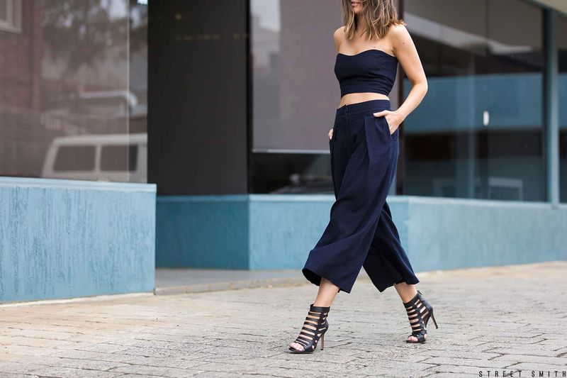 Cropped Culotte Cuteness