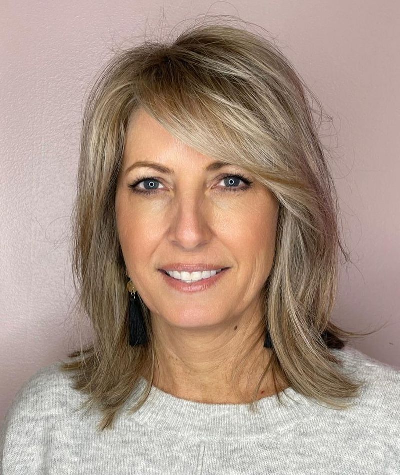 Graduated Bangs Balance Facial Features