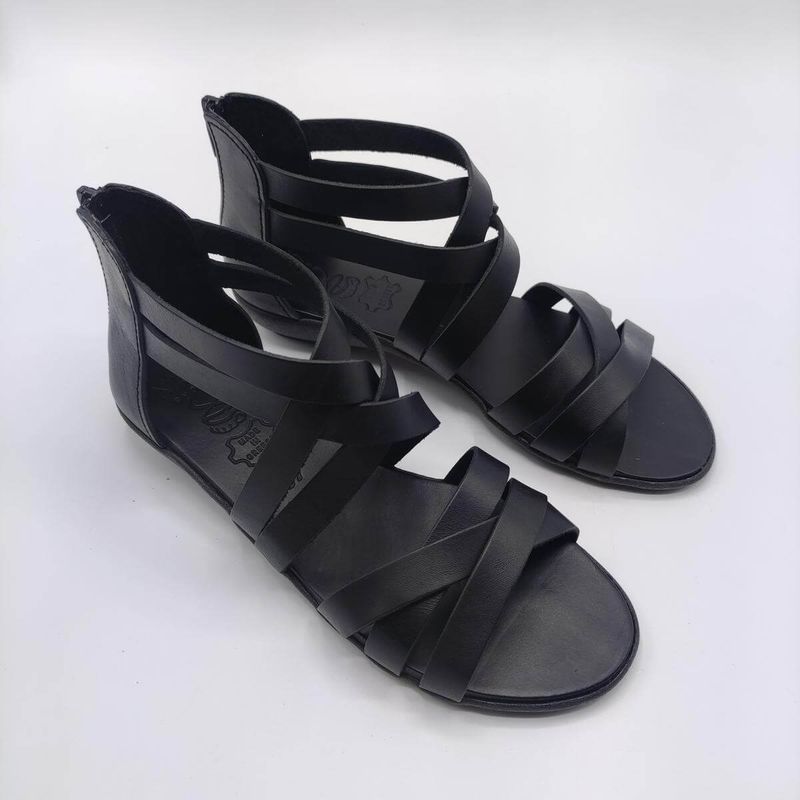Strappy Leather Sandals