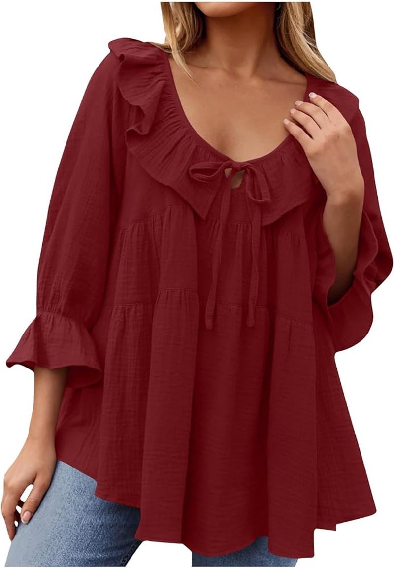 Ruffled Tops