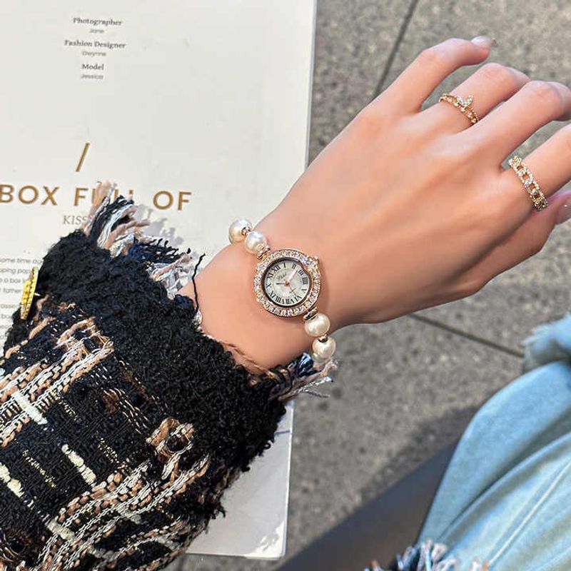 Pearl-Encrusted Watch