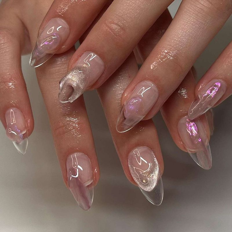 Glassy Iced Tips
