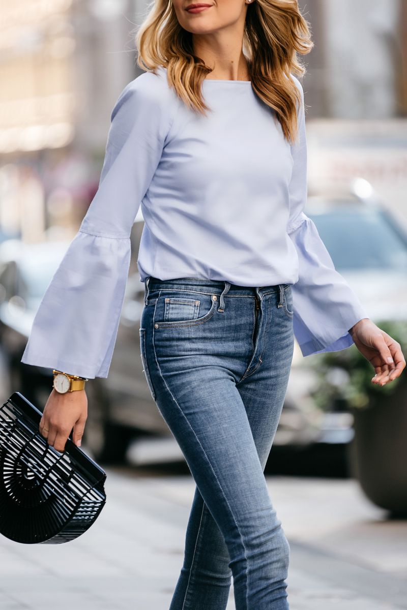 Bell Sleeve Top