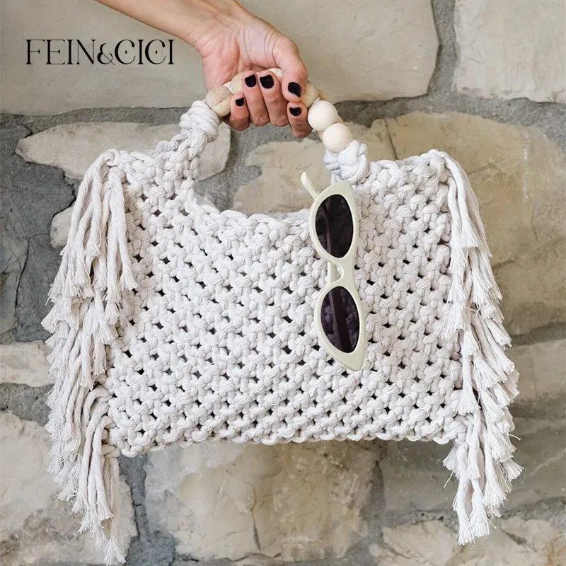 Bohemian Macramé Tote