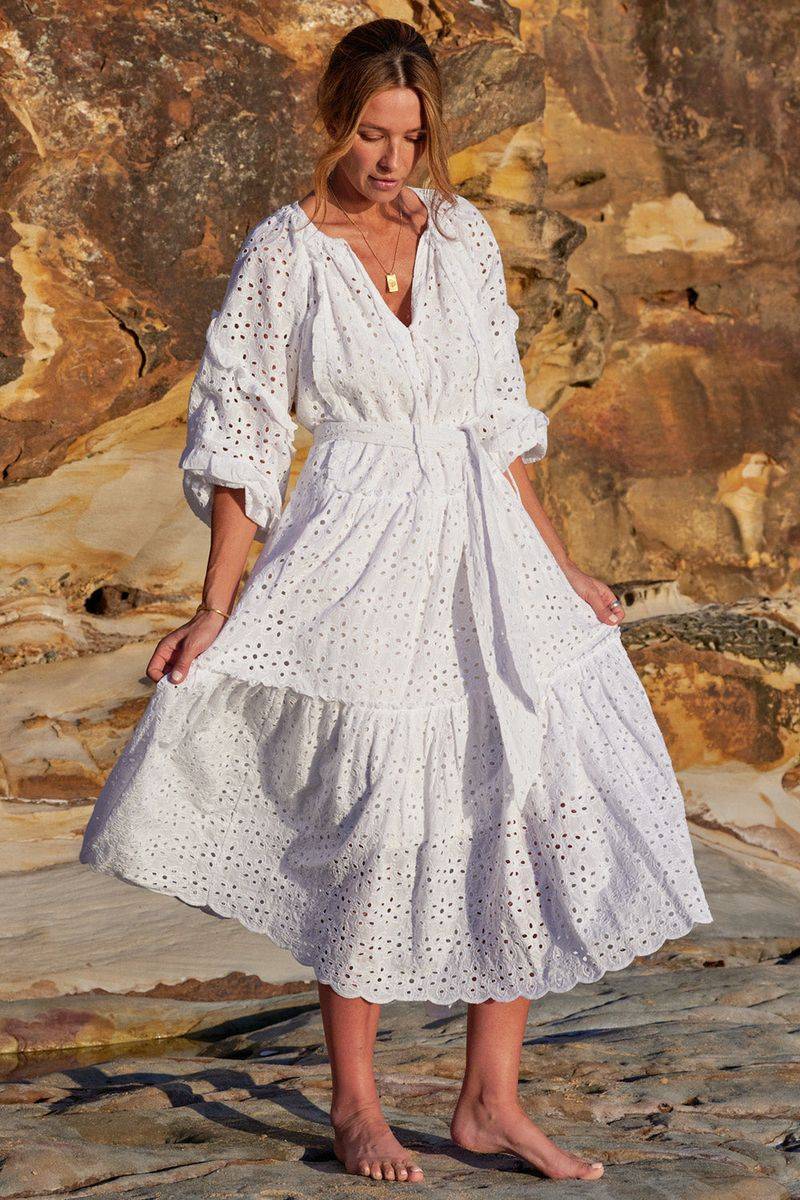 Broderie Anglaise Summer Wrap