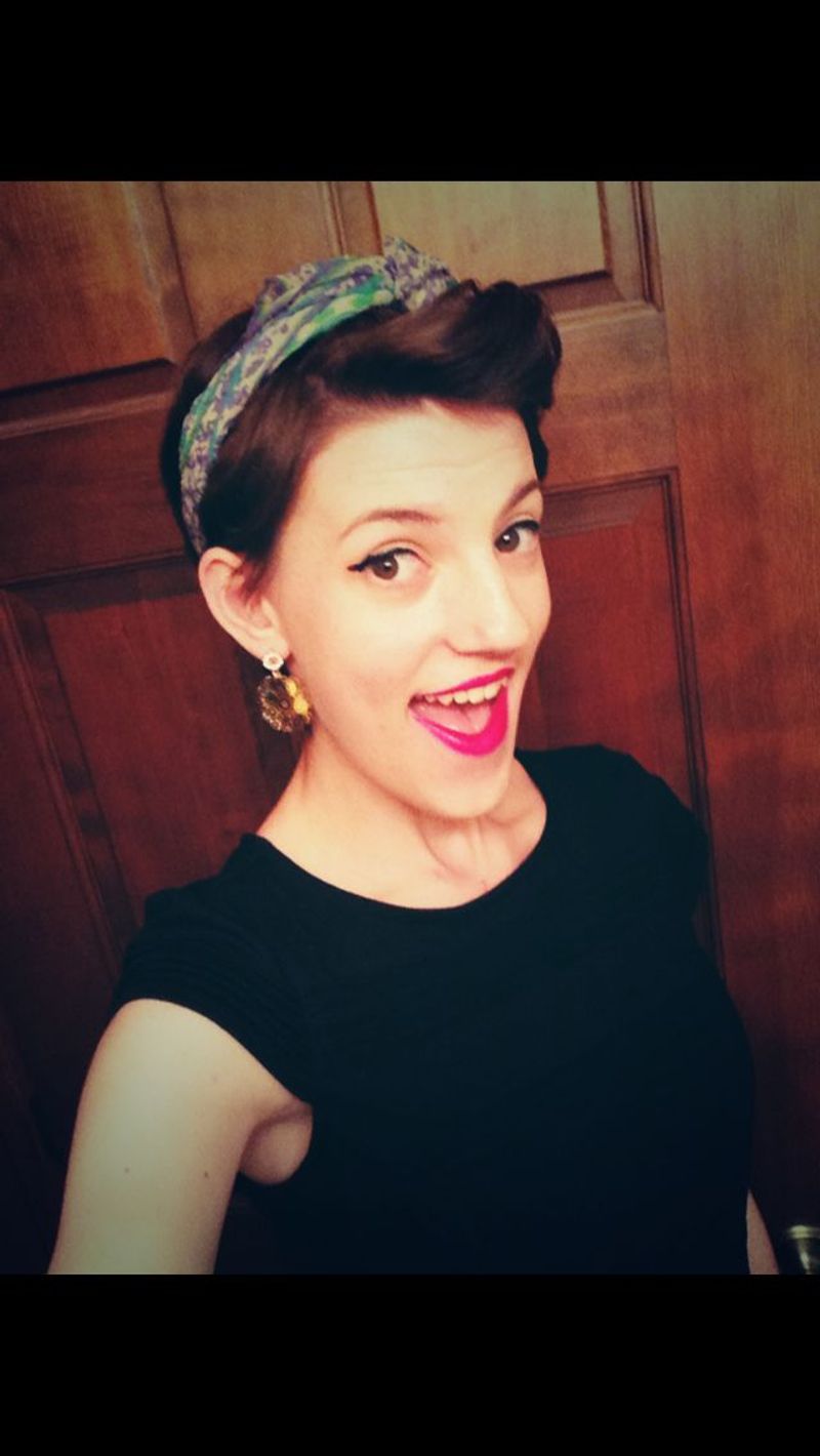 Vintage Victory Rolls Pixie