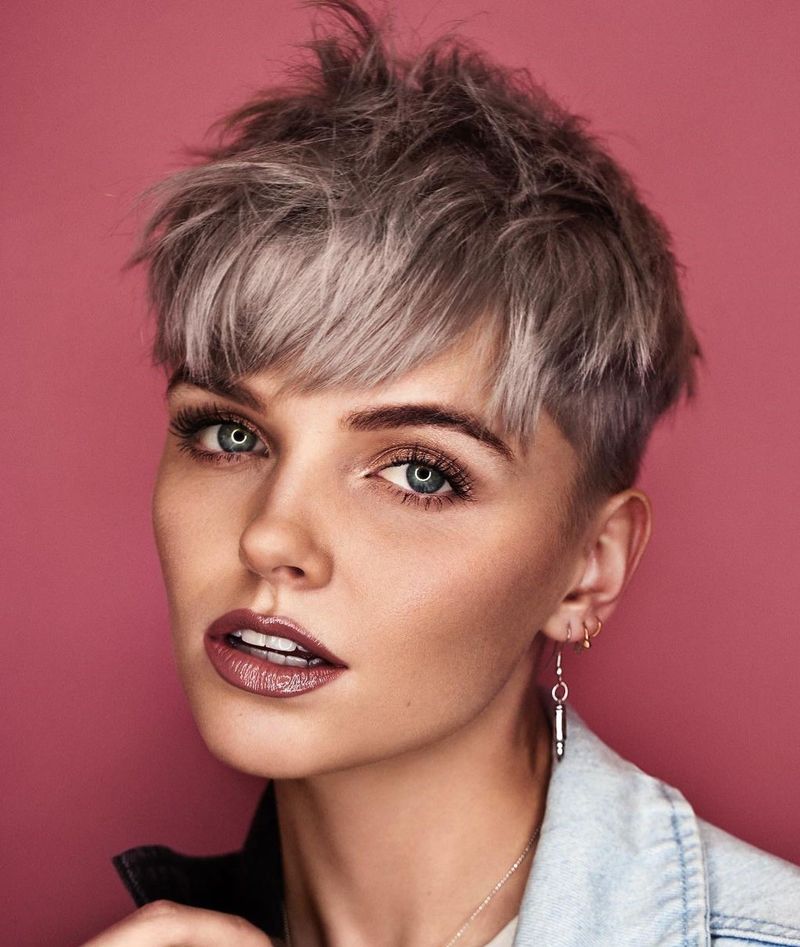 Messy Pixie with Texture