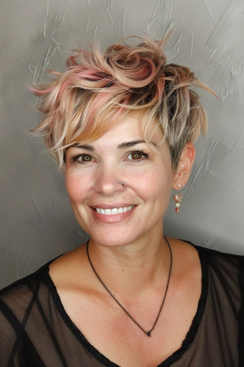 Pixie con un tocco di colore