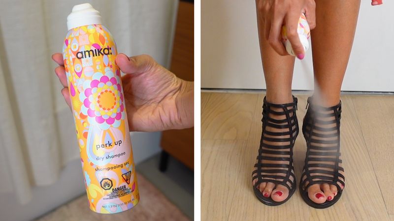 Spray Hairspray On Your Feet