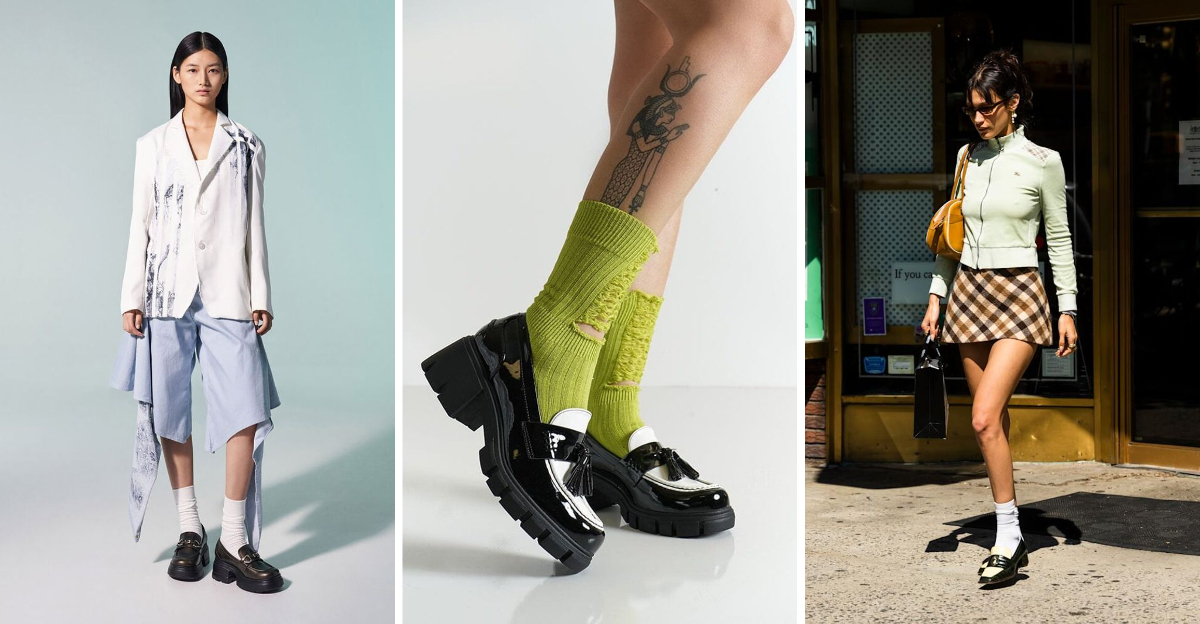 Platform Loafers Are The Cool-Girl Staple Of The Year— These 15 Outfits Prove It