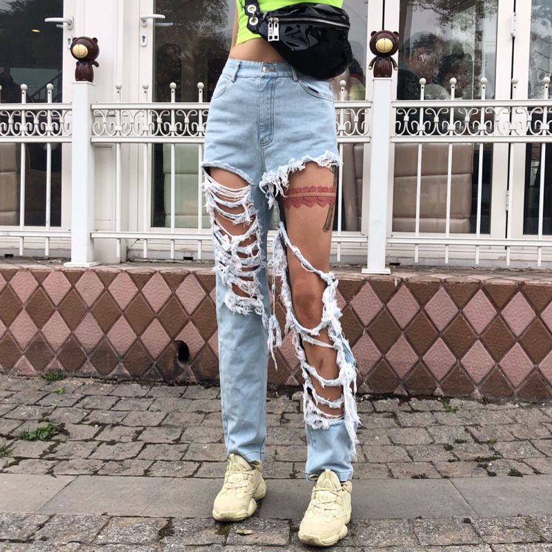 Shredded Jeans Have Been Torn Apart