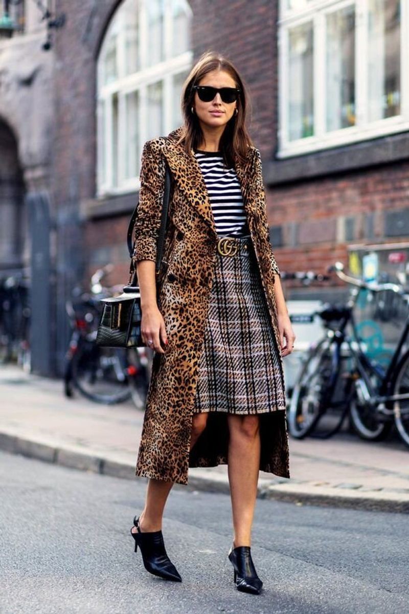 Don't Mix Prints and Textures