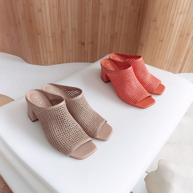 Woven Raffia Summer Wedges