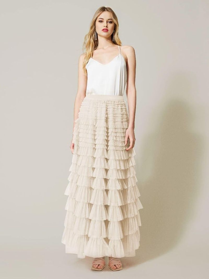 Layered Tulle Ballerina-Inspired Beauty