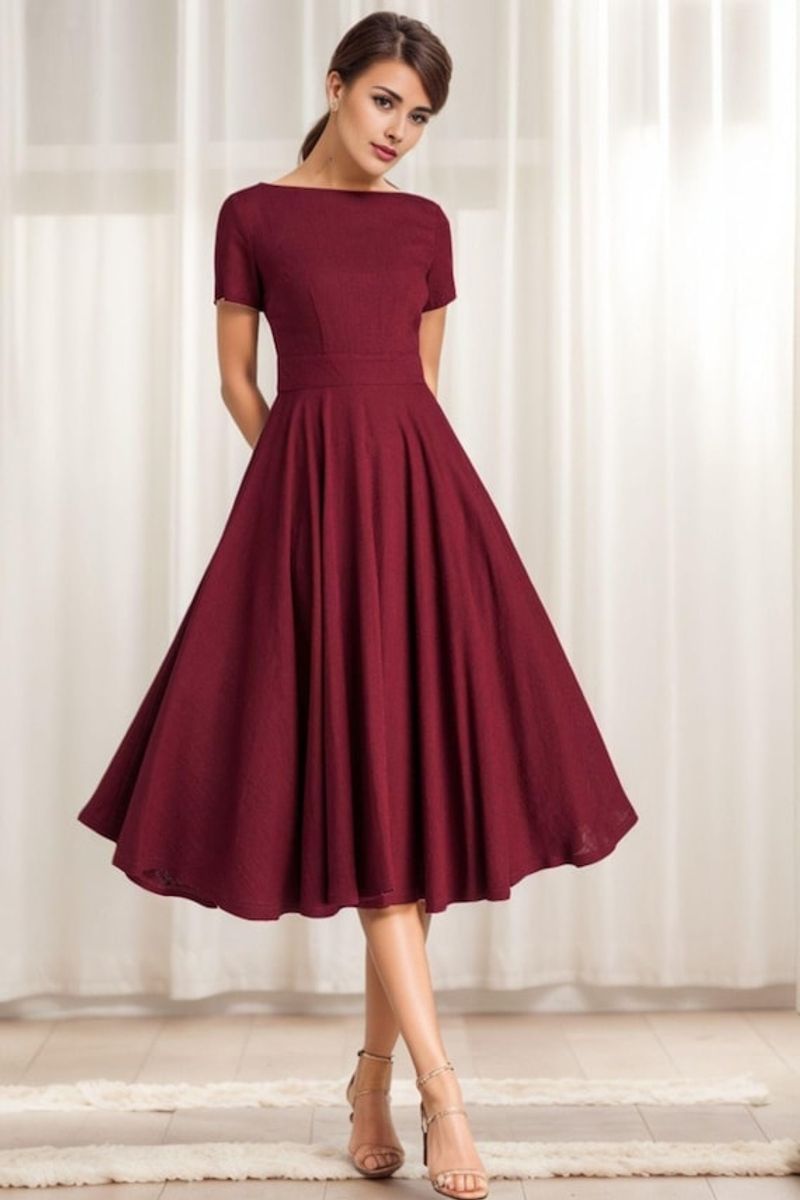 Twirl-Worthy Fit and Flare